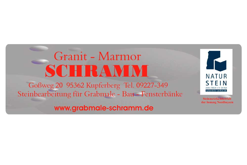 Grabmale Schramm Kupferberg